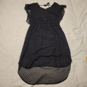 Merona Black Cocktail Dress, Women's Size Large